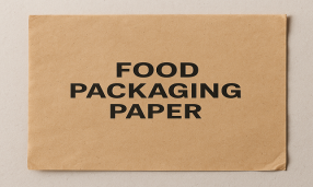 Verpackungspapier aus Kraftpapier für Lebensmittel