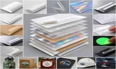 Der vollständige technische Leitfaden zum Aufklebermaterial: Typen, Eigenschaften & Branchenanwendungen