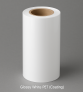 Glänzend weißes PET (Beschichtung)